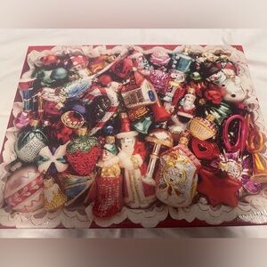 Hallmark Vintage Christmas Ornament Puzzle – 1998 Holiday, 500 piece